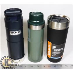 LOT OF 3 STANLEY THERMOS