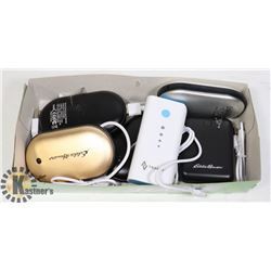 LOT OF 6 EDDIE BAUER POWER BANKS