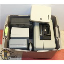 TOTE OF MASTERLOCK & SENTRY SAFE BOXES