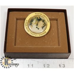 WAYNE GRETZKY 9 TIME HART TROPHY WINNER MEDALLION