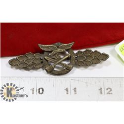 WWII GERMAN LUFTWAFFE BADGE……MARKED