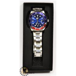 NEW ORIENT WATER RESISTANT STAINLESS STEEL BACK