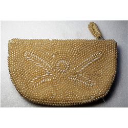 7)  VINTAGE CREAM COLORED PEARL SMALL