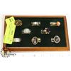 Image 1 : TRAY OF ESTATE RINGS - TRAY INCLUDED