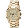 Image 6 : NEW MICHAEL KORS TRIPLE CHRONO GOLD TONE WATCH