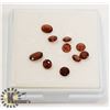 Image 1 : #49-RED GARNET GEMSTONE  3.5CT