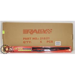 PACK OF 5 NEW 21" ALL SEASON WIPER BLADES