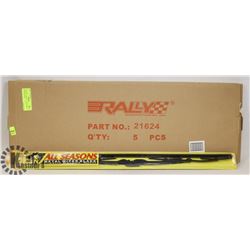 PACK OF 5 NEW 24" ULTRA VISION WIPER BLADES