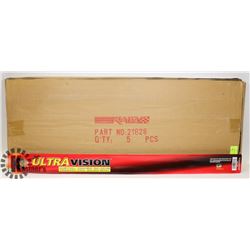 PACK OF 5 NEW 28" ULTRA VISION WIPER BLADES