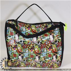 ED HARDY BY CHRISTIAN AUDIGIER TOTE BAG