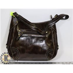 LADIES BROWN PURSE