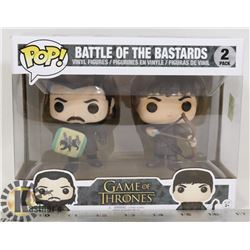 FUNKO POP! GAME OF THRONES 2 PACK "BATTLE OF THE