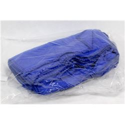 PACK OF 10 NEW BLUE MICROFIBER RAGS
