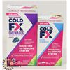 Image 1 : LOT OF 2 ASSORTED COLD FX