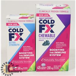 LOT OF 2 ASSORTED COLD FX