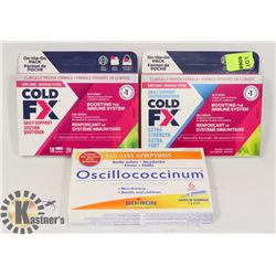 LOT OF COLD FX ON THE GO PACKS