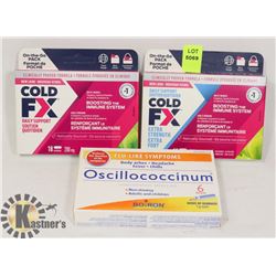 LOT OF COLD FX ON THE GO PACKS