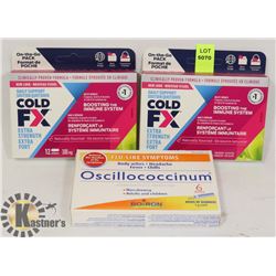 LOT OF COLD FX ON THE GO PACKS