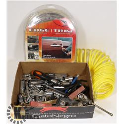 BOX OF MISC TOOLS