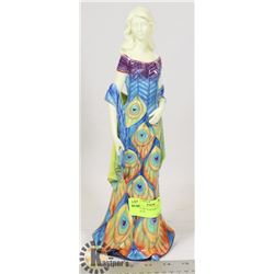 BENAYA ART CERAMICS LADY FIGURINE IN