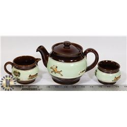 1940'S BOURNE DENBY DERBY TEA SET