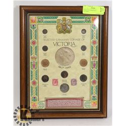 SELECTED CANADIAN COINAGE OF VICTORIA