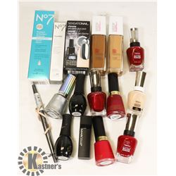 BAG OF ASSORTED MAKEUP