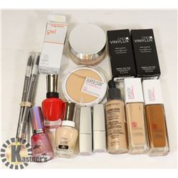 BAG OF ASSORTED MAKEUP