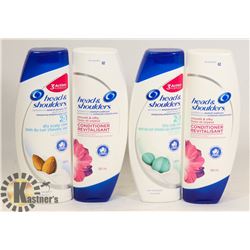 BAG OF HEAD & SHOULDERS HAIR PRODUCTS