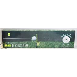 PUTTING CYCLOPS, A GOLF PUTTING AID, REVERSIBLE FO