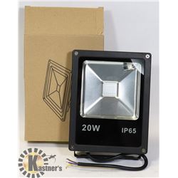 LOT OF 1 NEW 20W LED RGB FLOOD LIGHT