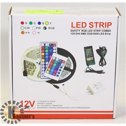 LOT OF 1 NEW LED STRIP KIT 32.8 FT (2 ROLLS)