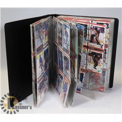 BINDER OF HOCKEY CARDS