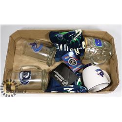 FLAT OF CANUCKS COLLECTIBLES