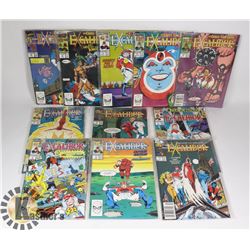 FLAT OF EXCALIBUR COLLECTOR COMICS