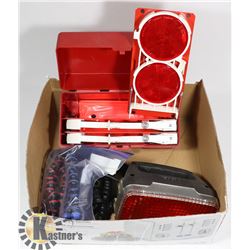 FLAT WITH EMERGENCY REFLECTOR AND MORE