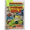 Image 1 : MARVEL TEAM UP SPIDERMAN & HULK COMIC BOOK