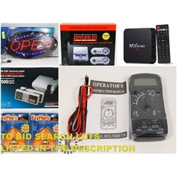 FEATURED ITEMS: TO BID SEARCH LOTS LISTED