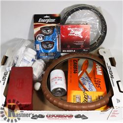 BOX OF AUTO/SHOP MISC.