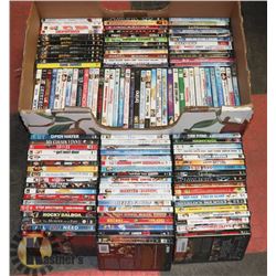 BOX OF ASSORTED DVD'S