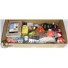 Image 1 : LARGE BOX W/LOTS OF NEW QUALITY FISHING