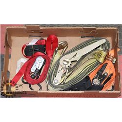 FLAT OF TIE-DOWN STRAPS INCL. PRO-LOC