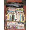 Image 1 : 33 KIDS VHS MOVIES WITH VHS VCR AND REMOTE