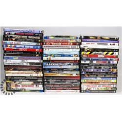 BOX OF DVDS