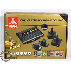 NEW ATARI FLASHBACK 8 GOLD DELUXE HD SYSTEM 120 GA