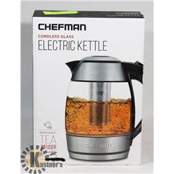 CHEFMAN CORDLESS KETTLE W/ TEA INFUSER BUILT IN