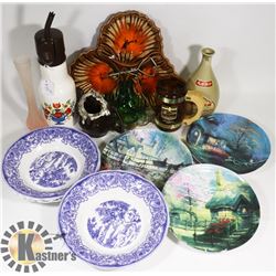 LOT OF ASSORTED ITEMS, VINTAGE WHIP CREAM MAKER