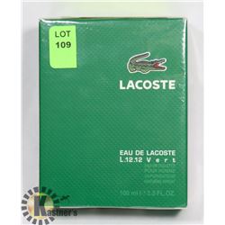 LACOSTE 100ML MENS EAU DE TOILETTE