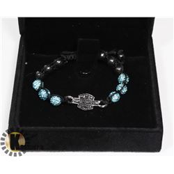 HARLEY DAVIDSON BLUESTONE ADJUSTABLE BRACELET