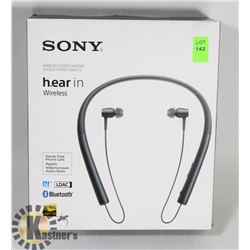 SONY H. EAR IN WIRELESS BLUETOOTH HEADSET